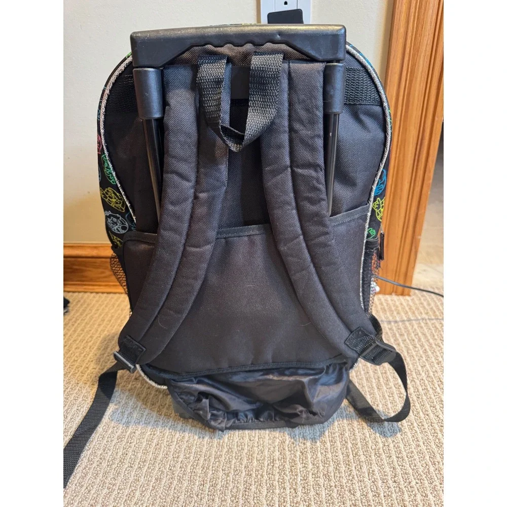 Nintendo Super Mario Rolling Backpack‎ Luggage with Cloud Charm